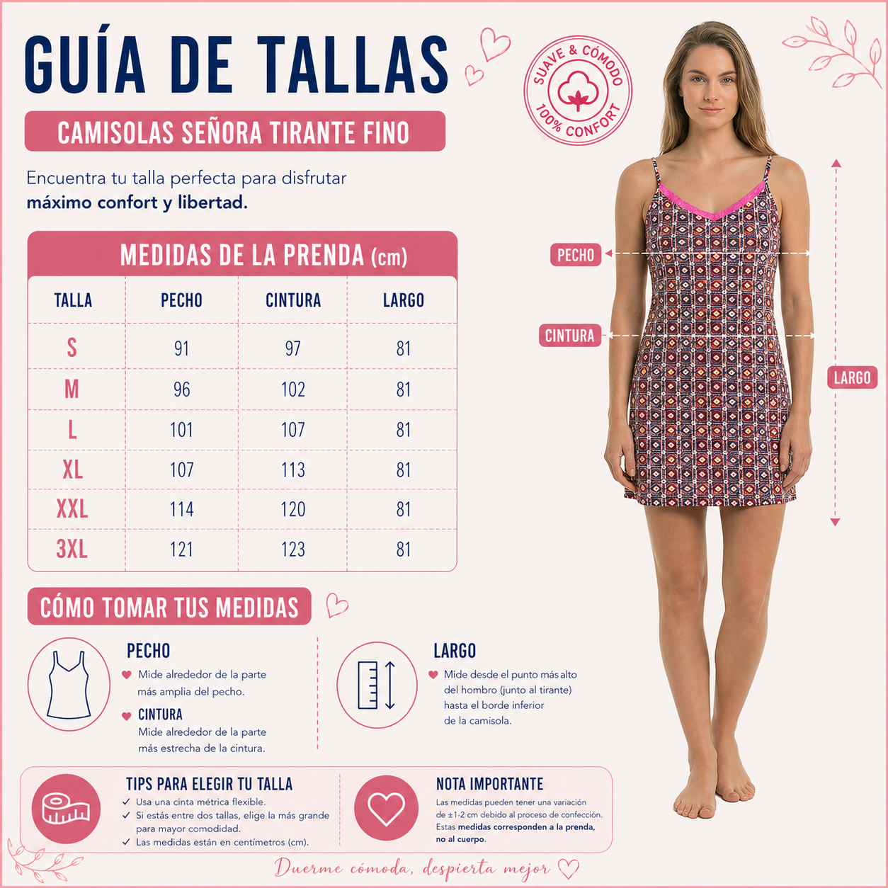 camisones-tirantes-finos-mujer