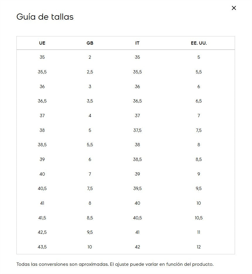 calzado