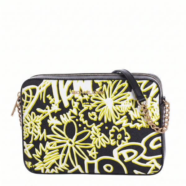 Bandolera Jet Set Graffiti 35T9GF7C3T para Mujer