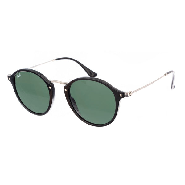 Gafas de Sol Hombre Mujer Round Fleck de Acetato