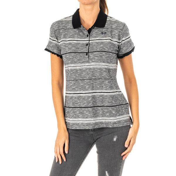 Polo Mujer Manga Corta con Cuello de Solapa LWP005