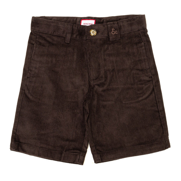 Bermudas de pana con cinturilla ajustable mediante goma 17I14902 para Niño