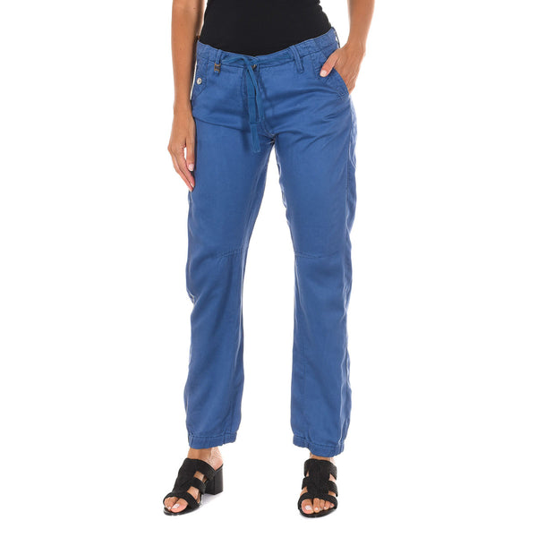 Pantalon Largo bajos con corte recto 70DBF0513-R155 para Mujer
