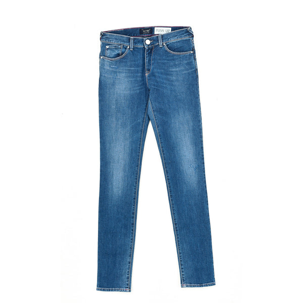 Pantalón Largo Tejano Corte Estrecho C5J23-5E para Mujer