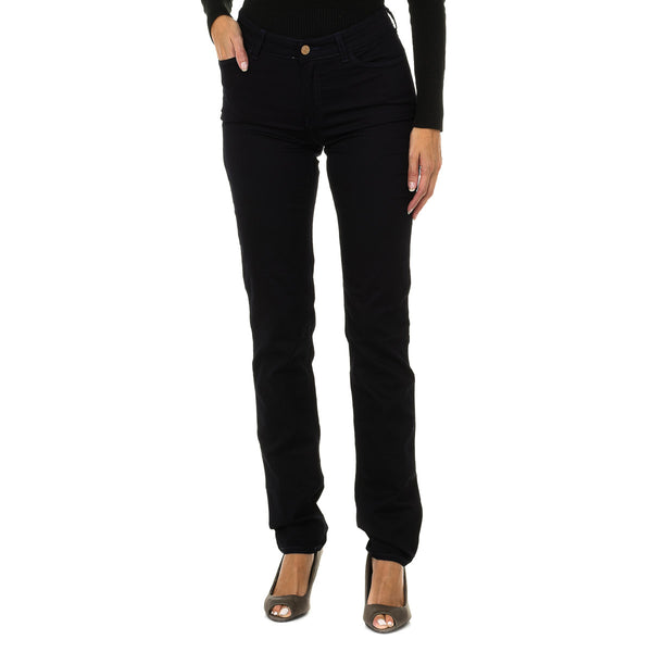 Pantalones Largos de Tejido Elástico 6Y5J18-5DXIZ para Mujer
