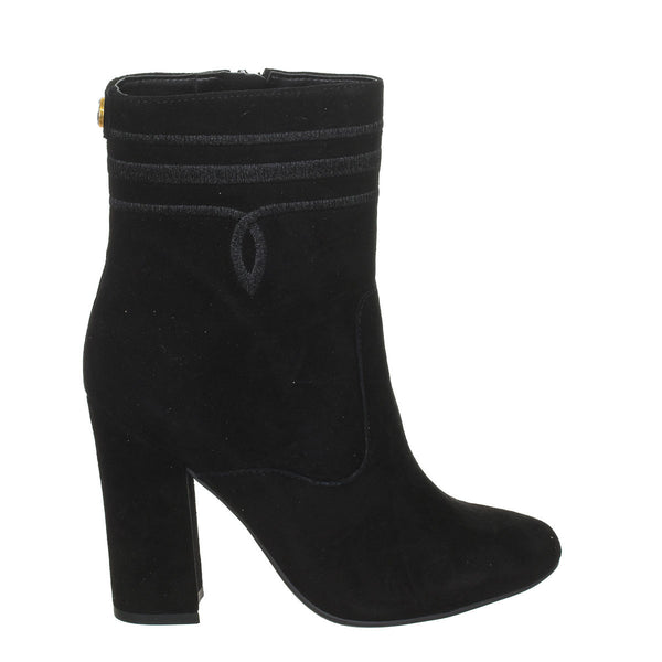 Botines de tacon con puntera redonda FLLU23SUE10 para Mujer