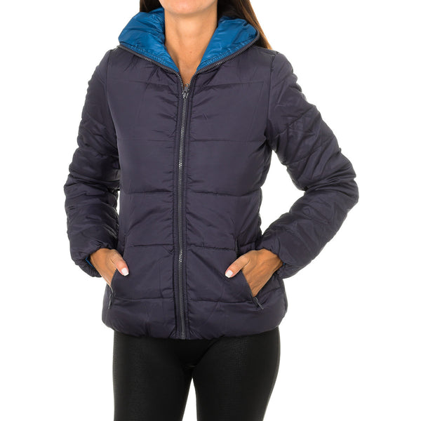 Chaqueta acolchada con cuello con capucha 2BQ7530T7 para Mujer