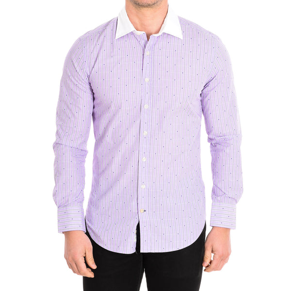 Camisa manga larga y cuello de solapa BOUSCAULT18 para Hombre