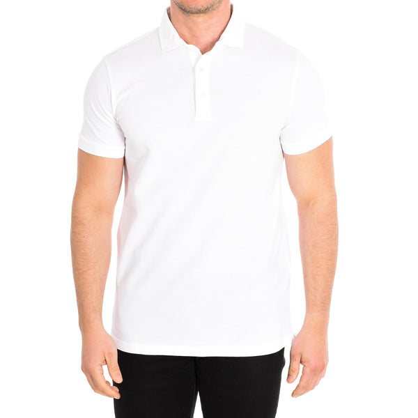 Polo manga corta y cuello de solapa WHITE para Hombre