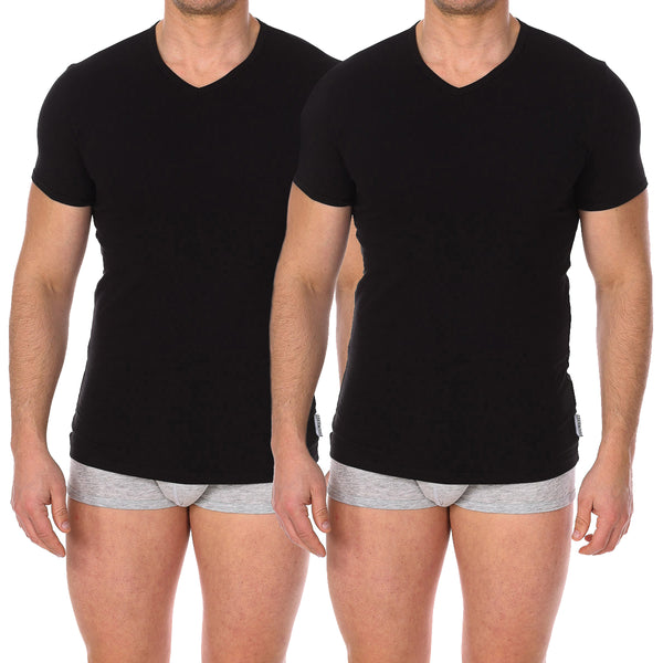 Pack-2 Camisetas Essential Manga Corta BKK1UTS02BI para Hombre