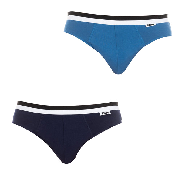 Pack-2 Slips DIM Basic tejido transpirable D05H1 para Hombre