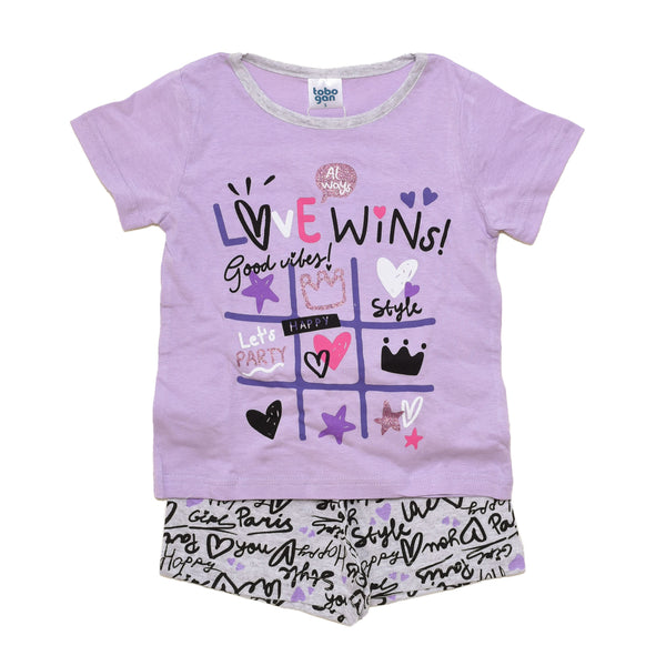 Pijama de verano de manga corta 23117052 para Niña