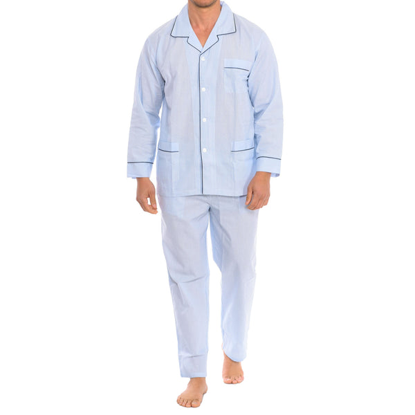 Pijama Hombre Popelín de Algodón KLP5