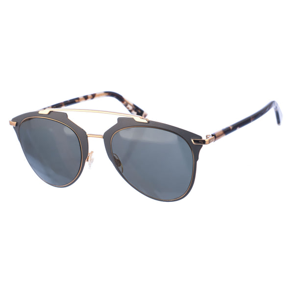 Gafas de Sol Estilo Piloto Redondas de Metal REFLECTED para Mujer