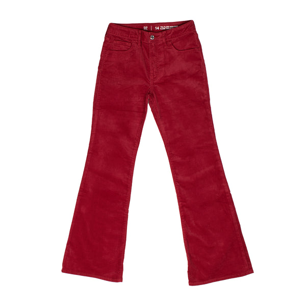 Pantalones vaqueros flare de terciopelo 816732 para Niña