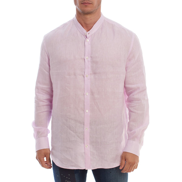 Camisa de lino manga larga 51SMGL para Hombre