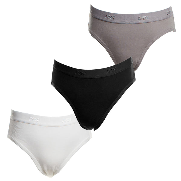 Pack 3 Braguitas de Tejido Transpirable D093I para Niña