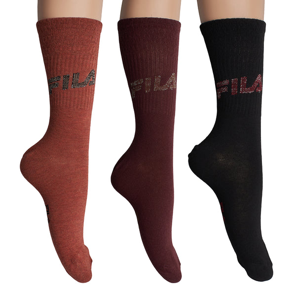 Pack-3 Calcetines Largos de Algodón F3268 para Mujer