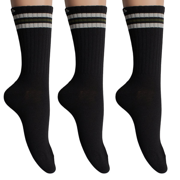 Pack 3 Calcetines Hombre Mujer Largos de Algodón F5604