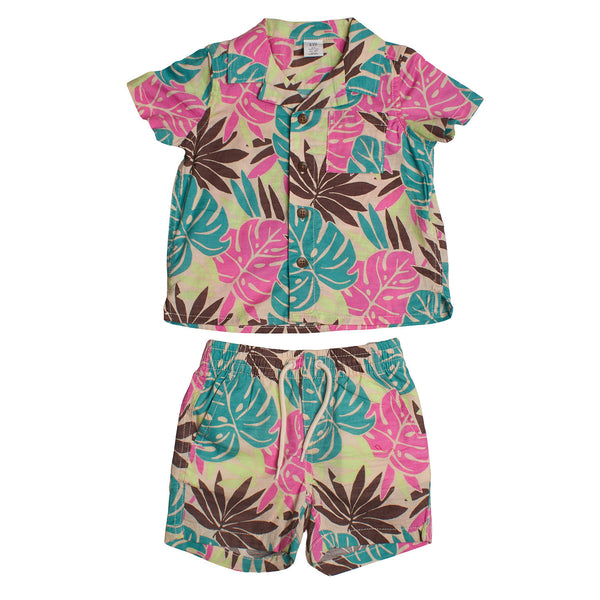 Conjunto de Dos Piezas Camisa y Pantalón Corto 869442 para Bebé NIño