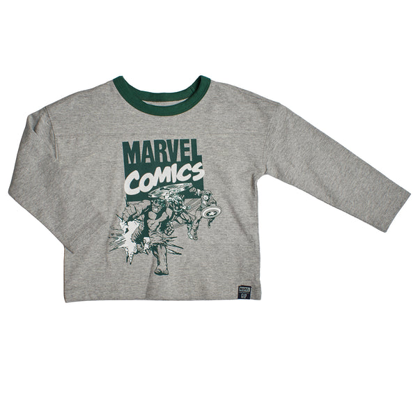 Camiseta Manga Larga Marvel Comics 431631 para Niño