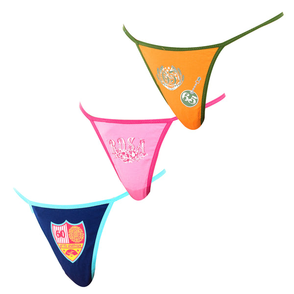 Pack-3 Tangas Hilo 84063 para Mujer