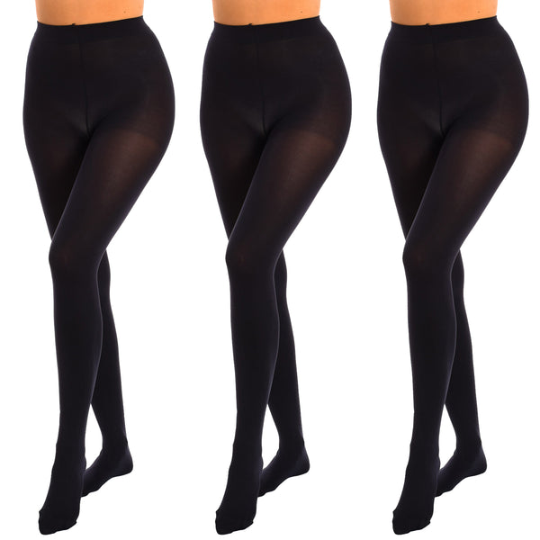 Pack-3 Panties Opacos de 100 deniers 7251 para Mujer