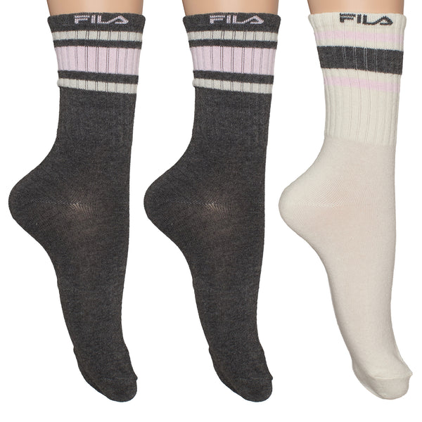 Pack 3 Calcetines Mujer Largos de Algodón F3610