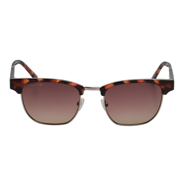 Gafas de Sol Hombre Estilo Clubmaster con Detalle Metálico L266S