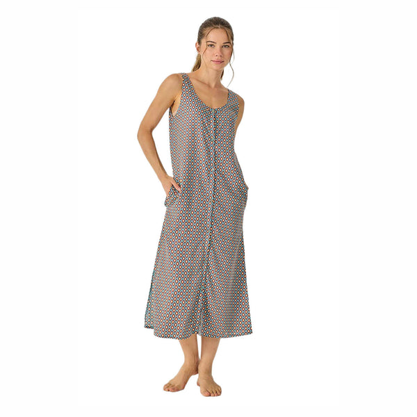 Camisón Mujer Verano Largo Sin Mangas JJB38