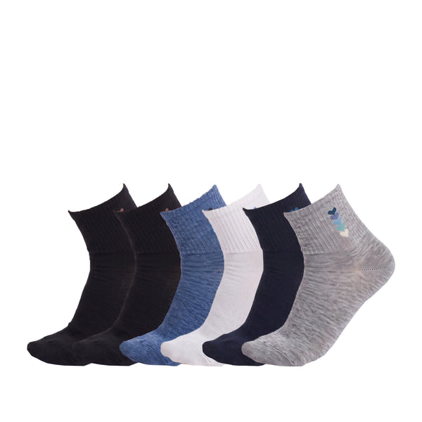 6 Pares Calcetines Mujer Algodón Caña Baja
 S20912
