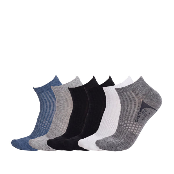 6 Pares Calcetines Mujer Algodón Caña Baja
 S20909