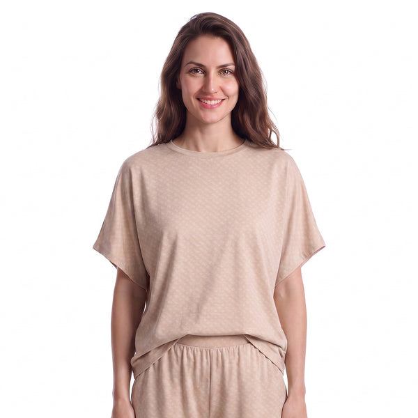 Camiseta de Pijama Mujer Manga Corta 50561029