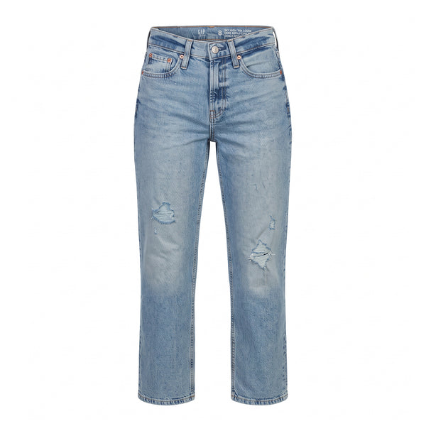 Pantalón Vaquero Niña Holgado de Tiro Alto 454451