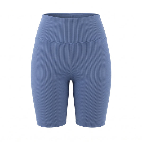 Leggings Cortos Mujer de Canalé con Cintura Alta 685416