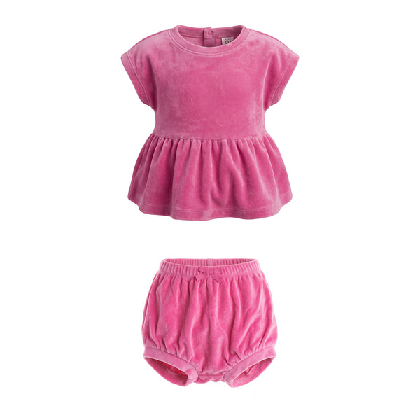 Conjunto Bebé Niña de Camiseta y Pantalón Corto 869434